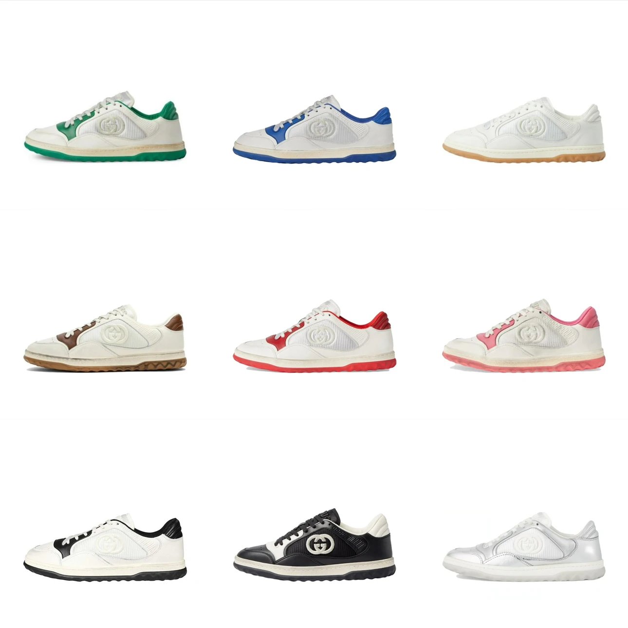 DevilG MAC80 leather embroidered logo retro trend distressed low top board shoes for men and women