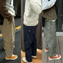 thumbnail for 直接冲！！高品质 户外通勤 防撕裂格子布 直筒微锥 休闲裤 机能冲锋裤 男女同款#24098