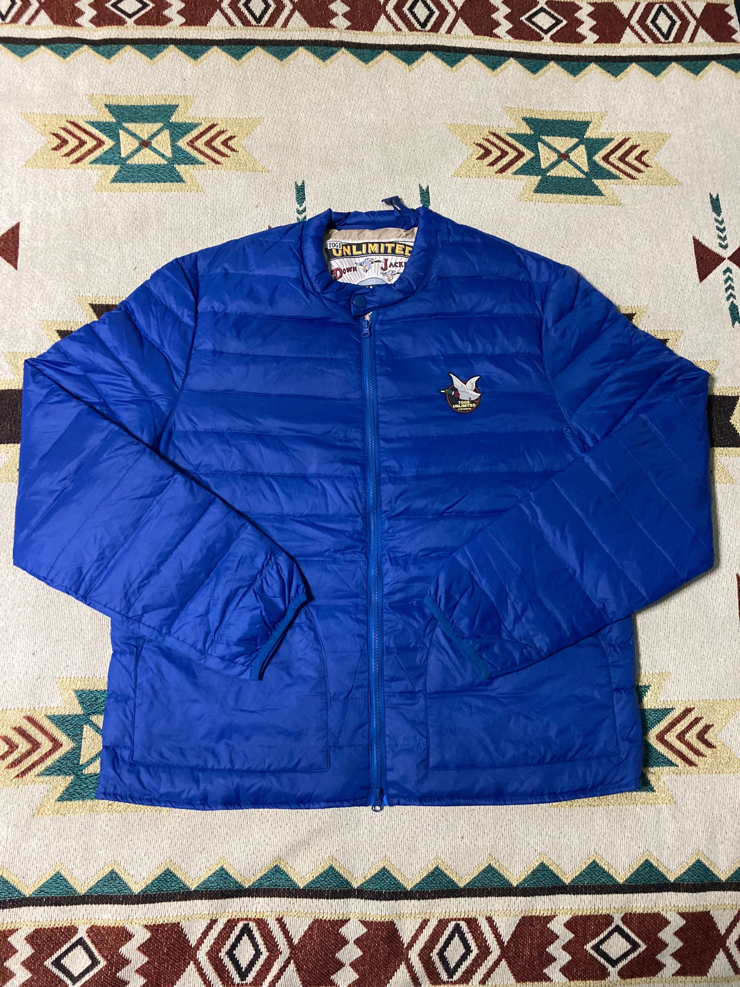 [In Stock] French Chevigno High-End Duck Hunting Badge Embroidered Down Jacket Coat 90% Duck Down High Saturation Colors