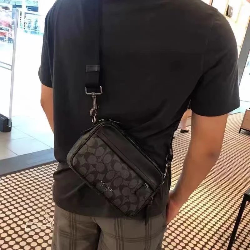 Men's and women's crossbody bags, shoulder bags, camera bags, small square bags, internet famous sports and leisure versatile 2021 trendy new items