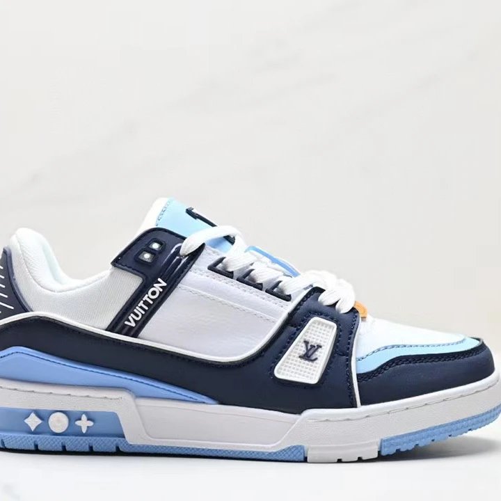 Blue White