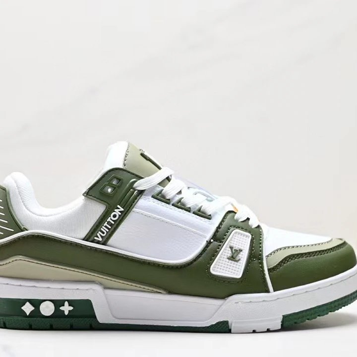 Green White