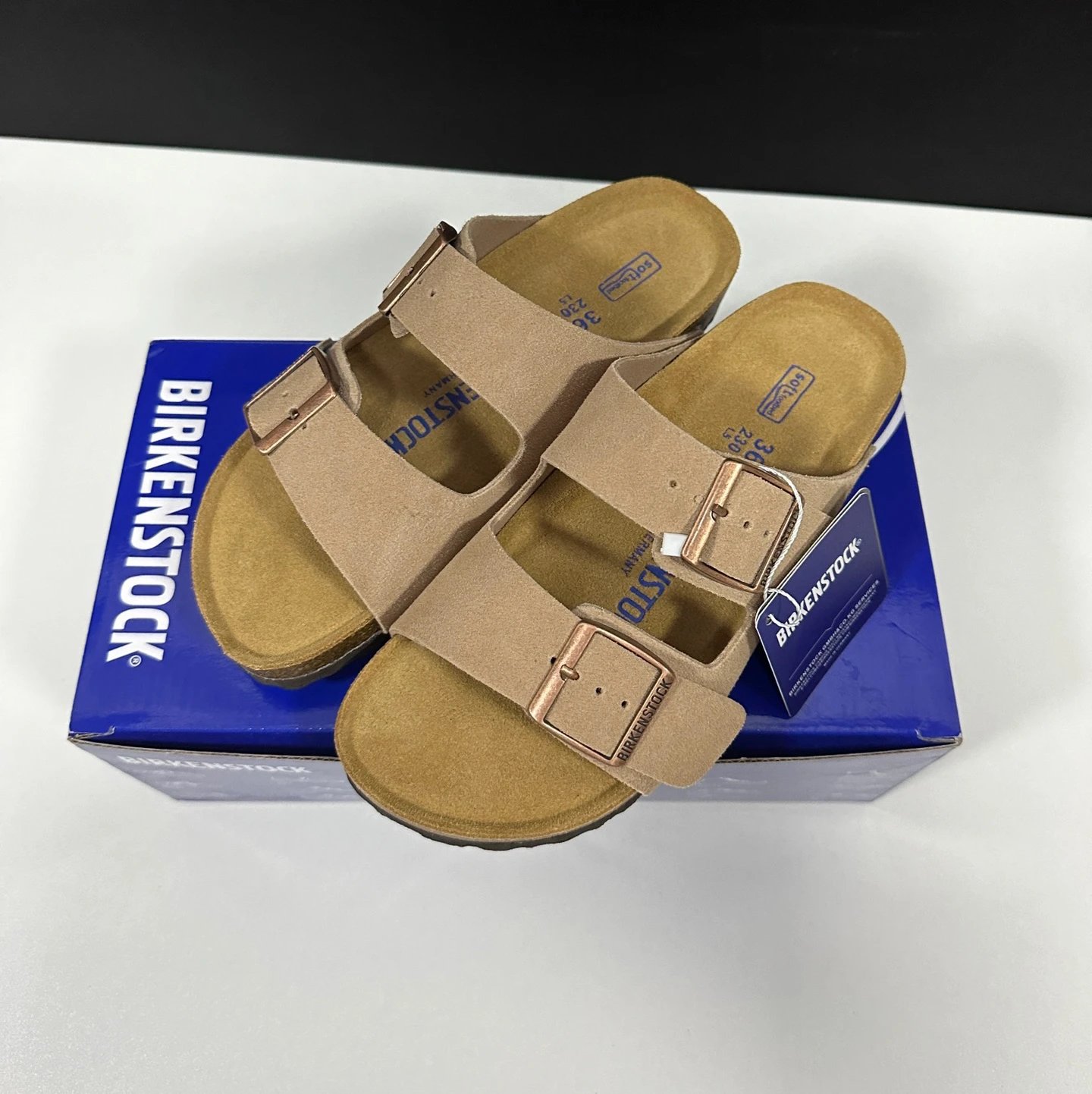 Mud two-strap double-buckle double-band slide