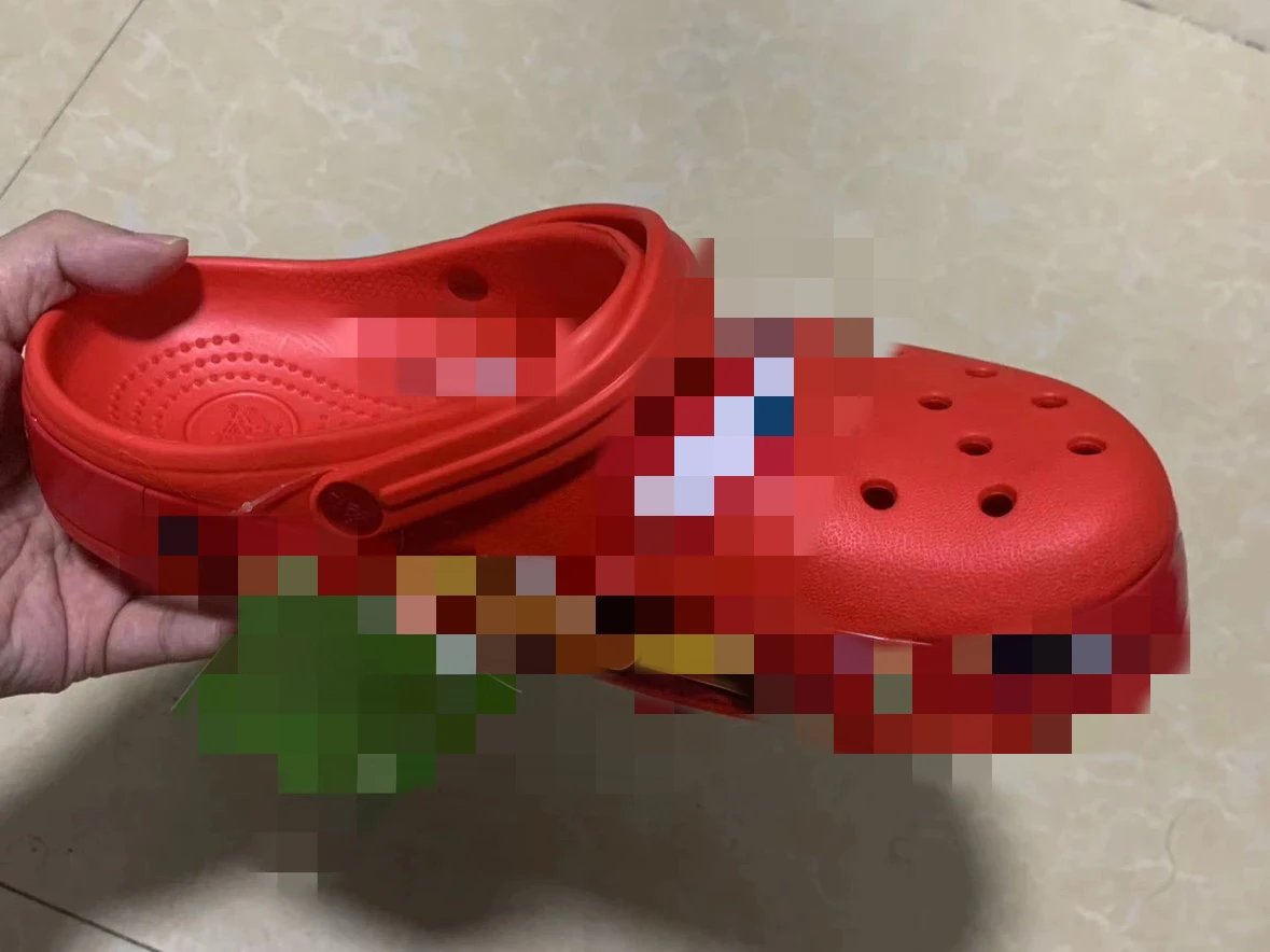 Red Crocs Clog