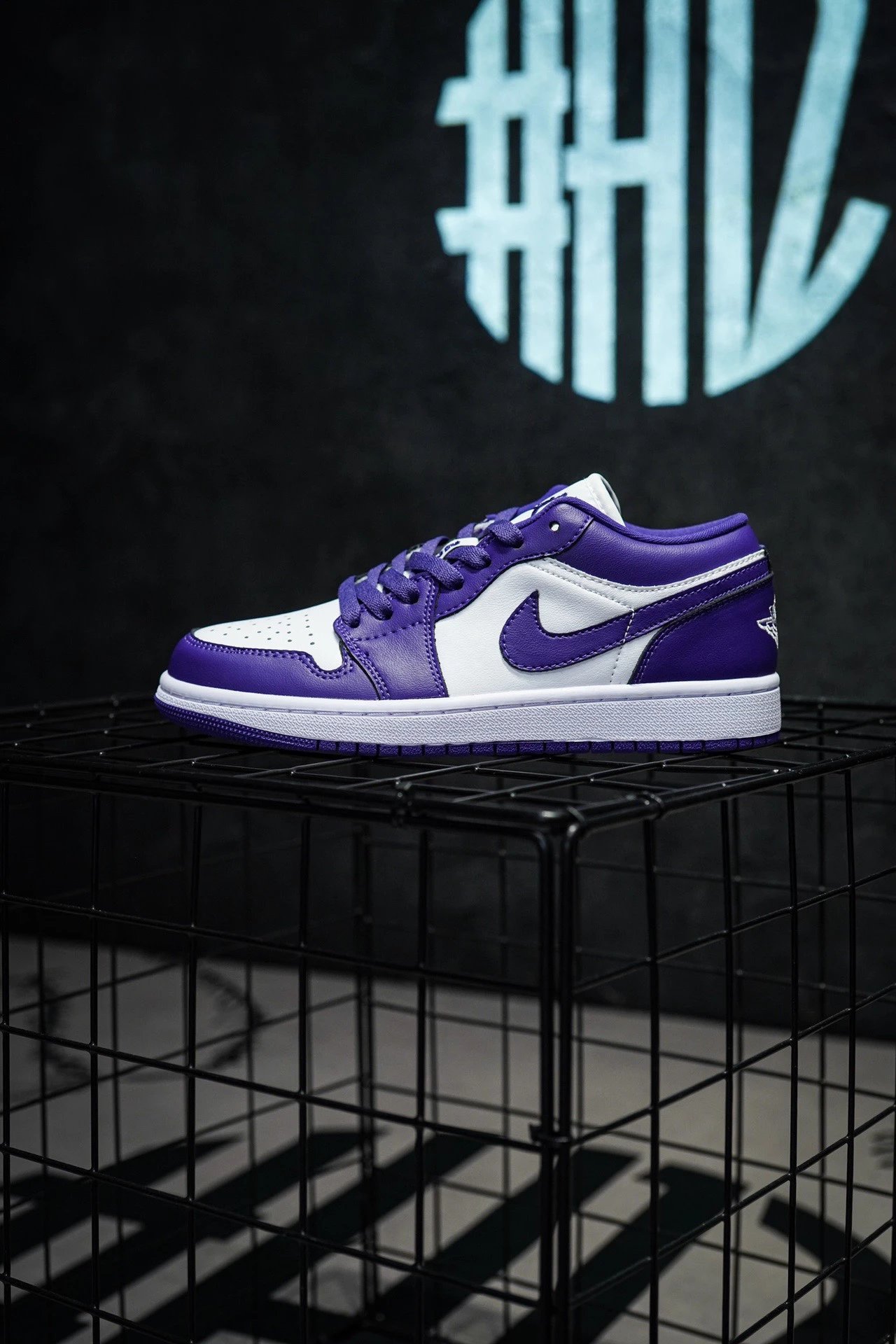 纯原Nike Air Jordan 1 Low "Psychic Purple" 白紫aj1低帮休闲板鞋运动鞋潮鞋男鞋女鞋