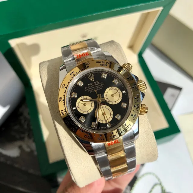 Rolex Watches Daytona chronograph with tachymeter bezel and rubber strap product detail image 26