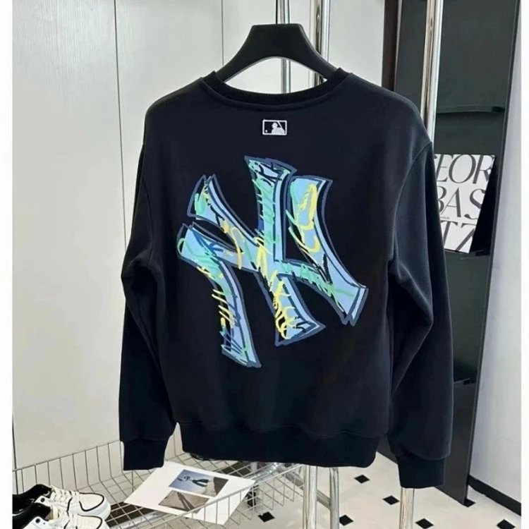 MLB Blue Striped Sherpa Hoodie