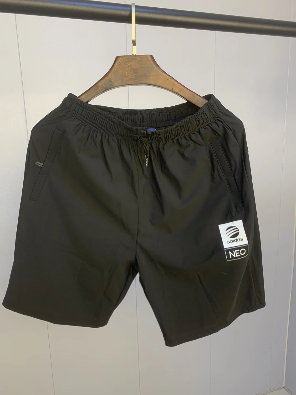 Adidas Neo Block Ice Silk Elastic Shorts