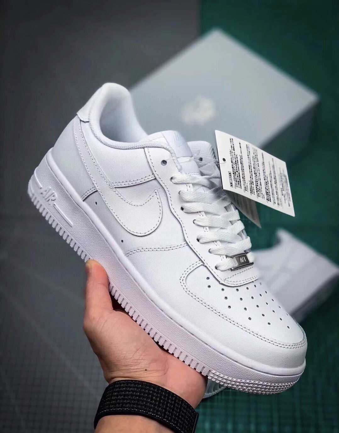 AF1 Air Force 1 All White