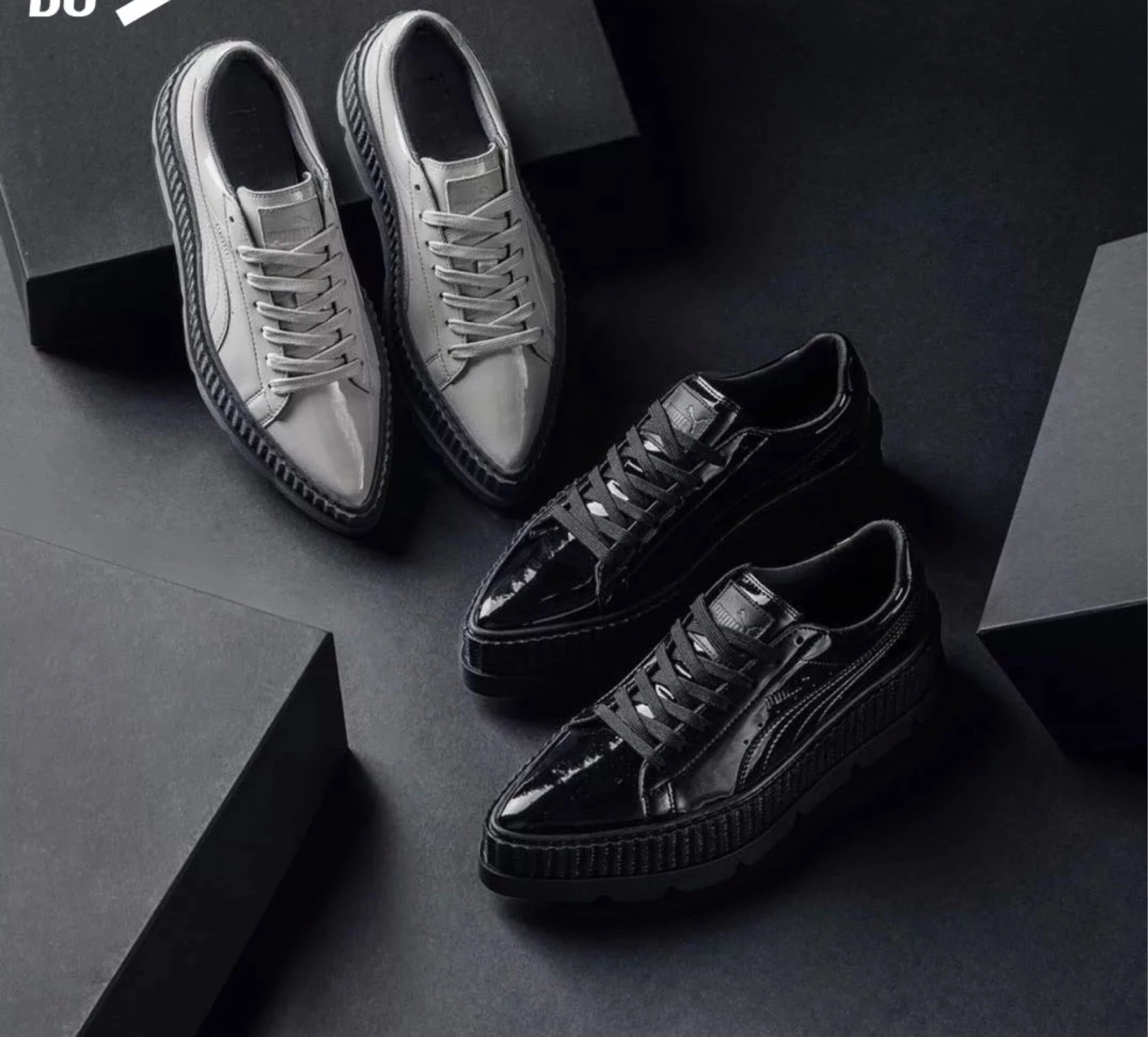 Puma Smash Low Glossy Leather