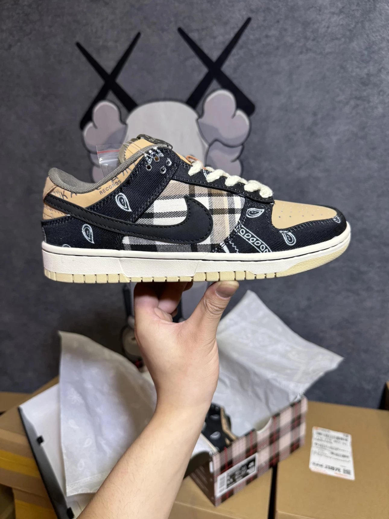 Pure Yuan Hs Market 160 ➕  Dk Cashew Flower Head Low Top Shoes, Sports Shoes, Casual Shoes, Board Shoes
