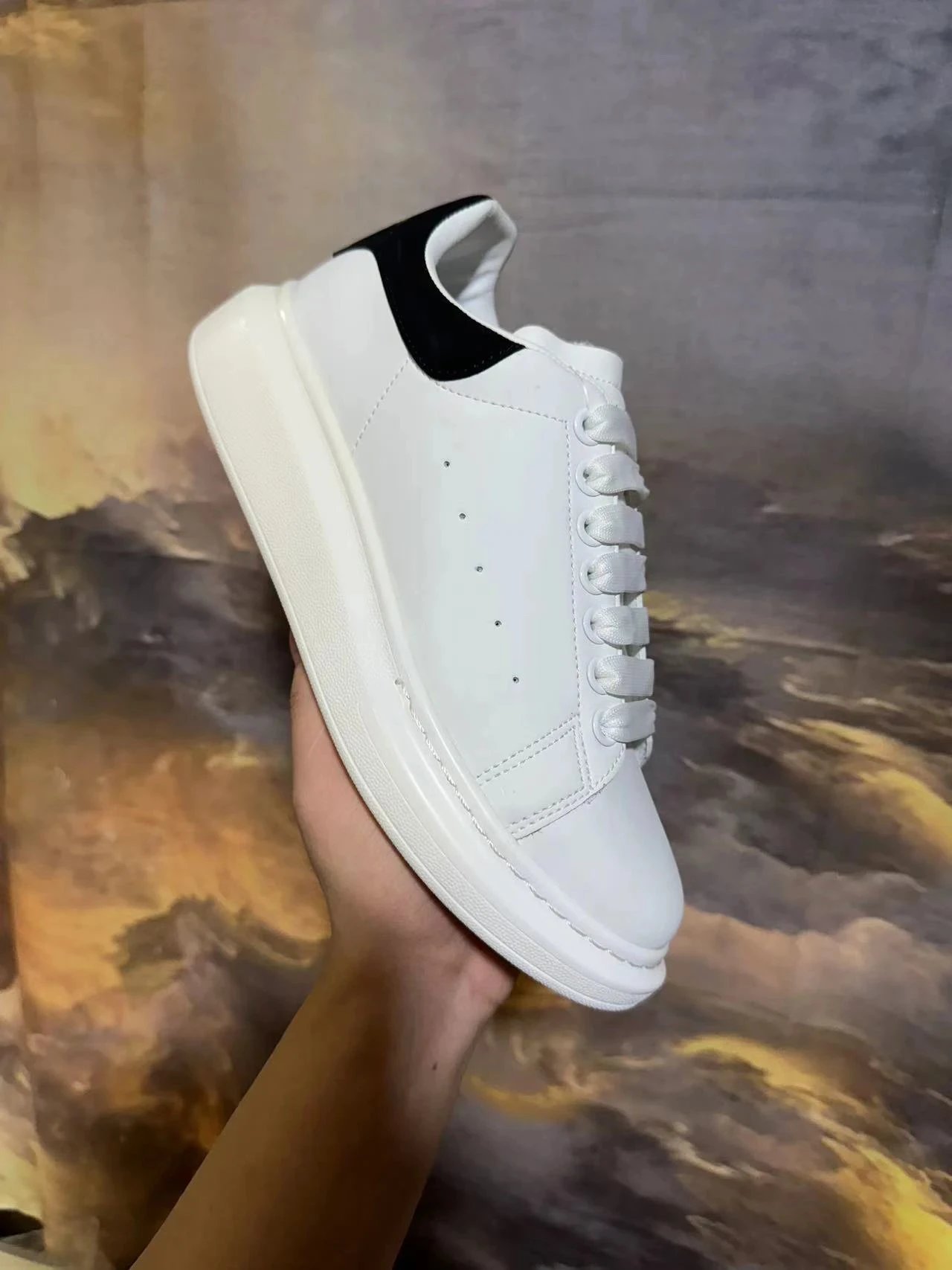 Chun Yuan Hs 180+ Style MK High-Quality Genuine Leather Low-Top Sneakers Casual Shoes Lifting Height