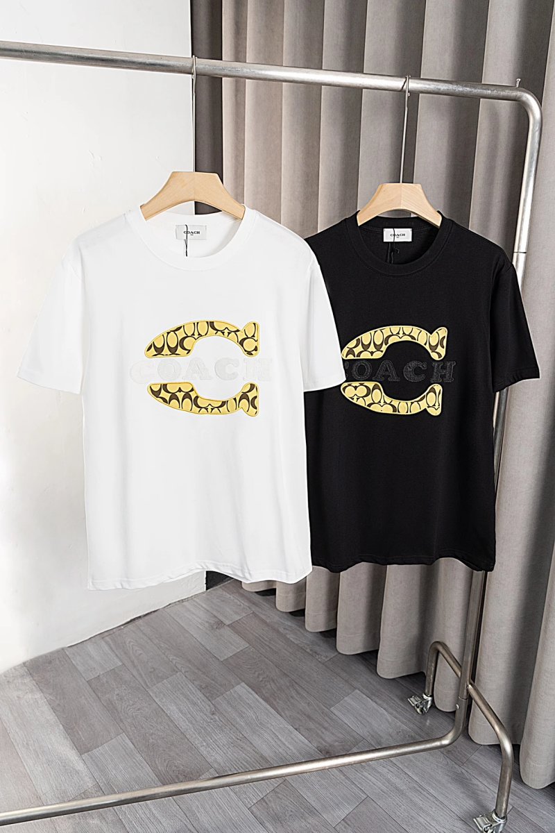 Coach𦸅 25ss T Logo