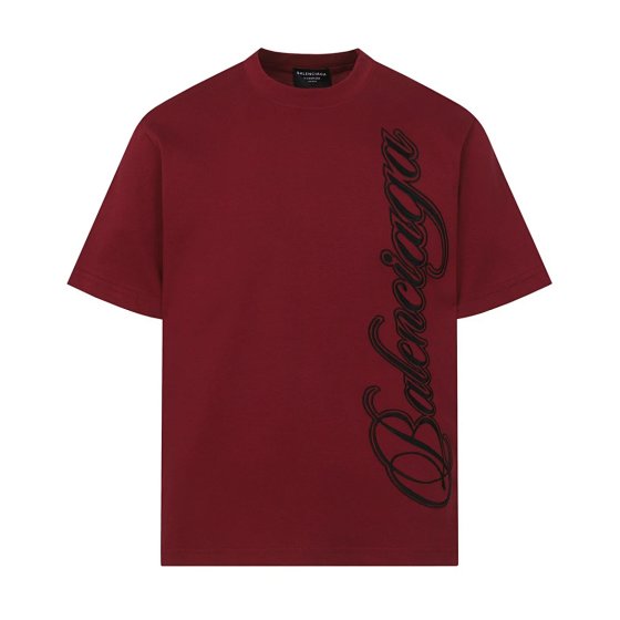 Heavy Industry High-Density Embroidery Big Logo Embroidered High Quality 320g Crewneck Short Sleeve T-Shirt Brand Classic 2026ss High Version High Quality Fashionable Personalized Versatile Trendy Pure Original Quality Original Fabric Hangtag Neck Label Wash Label Three Labels Complete