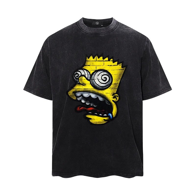 Vitage Simpson Wash T-shirt T