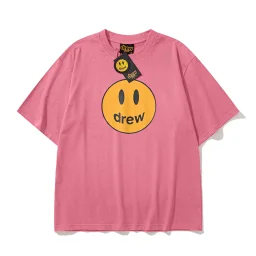 thumbnail for drew经典笑脸款短袖T恤 230g双纱纯棉布料 高质量 绝佳手感！！！