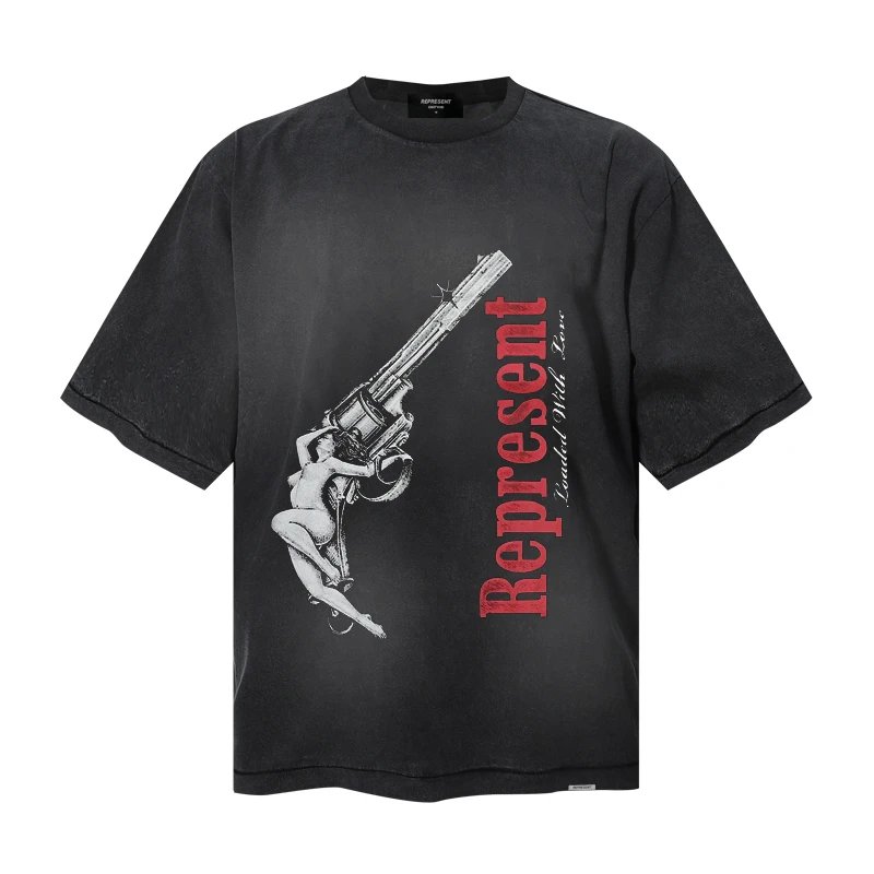 Represent Revolver Wash T-shirt洗水短袖T恤