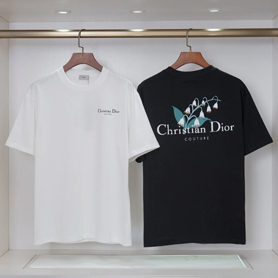 270g Ringflower print short sleeved T-shirt