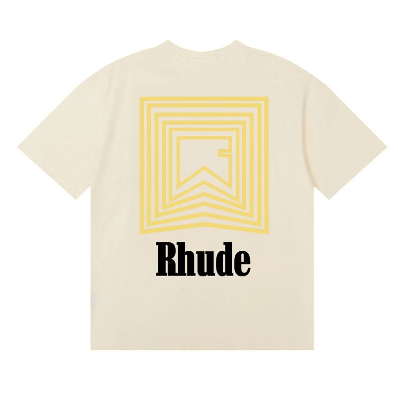Rhude Chevron Logo Repeat T