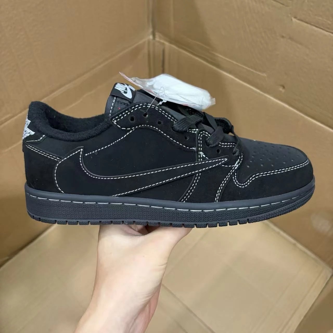 Welfare AJ1 Hook Black Warrior Low Help