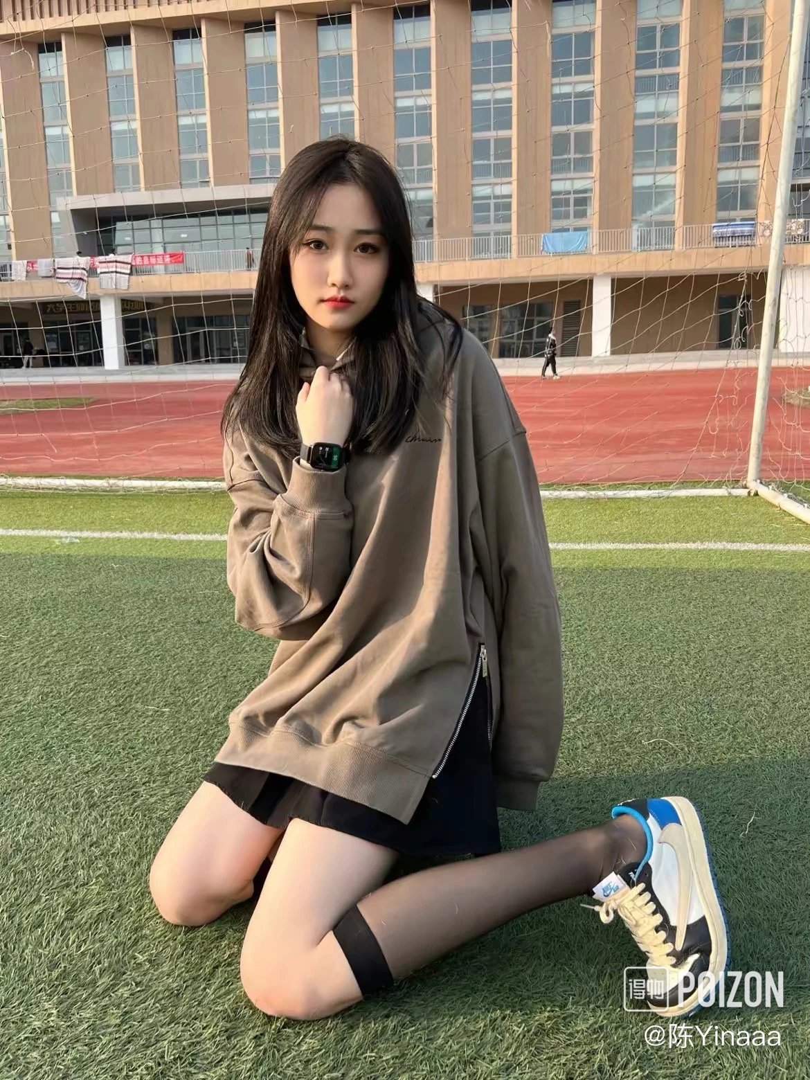 Canada Goose Black Down Jacket with Fur Hood