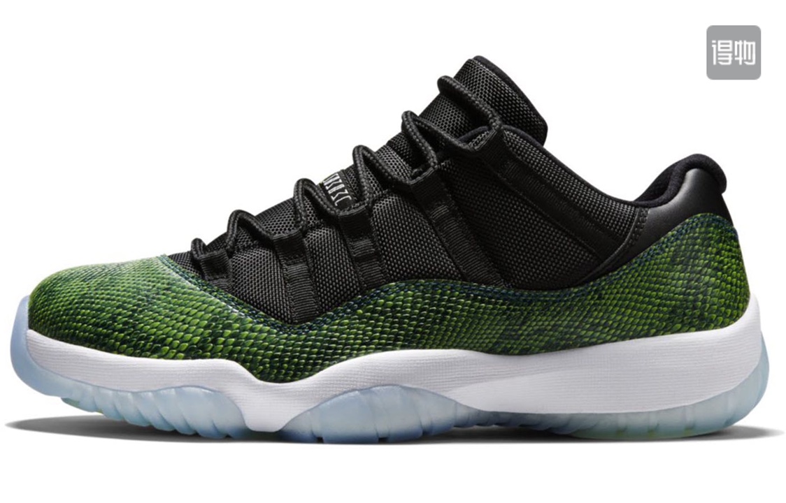 Jordan 11 Bred — Green Snake colorway — USFans Spreadsheet photo