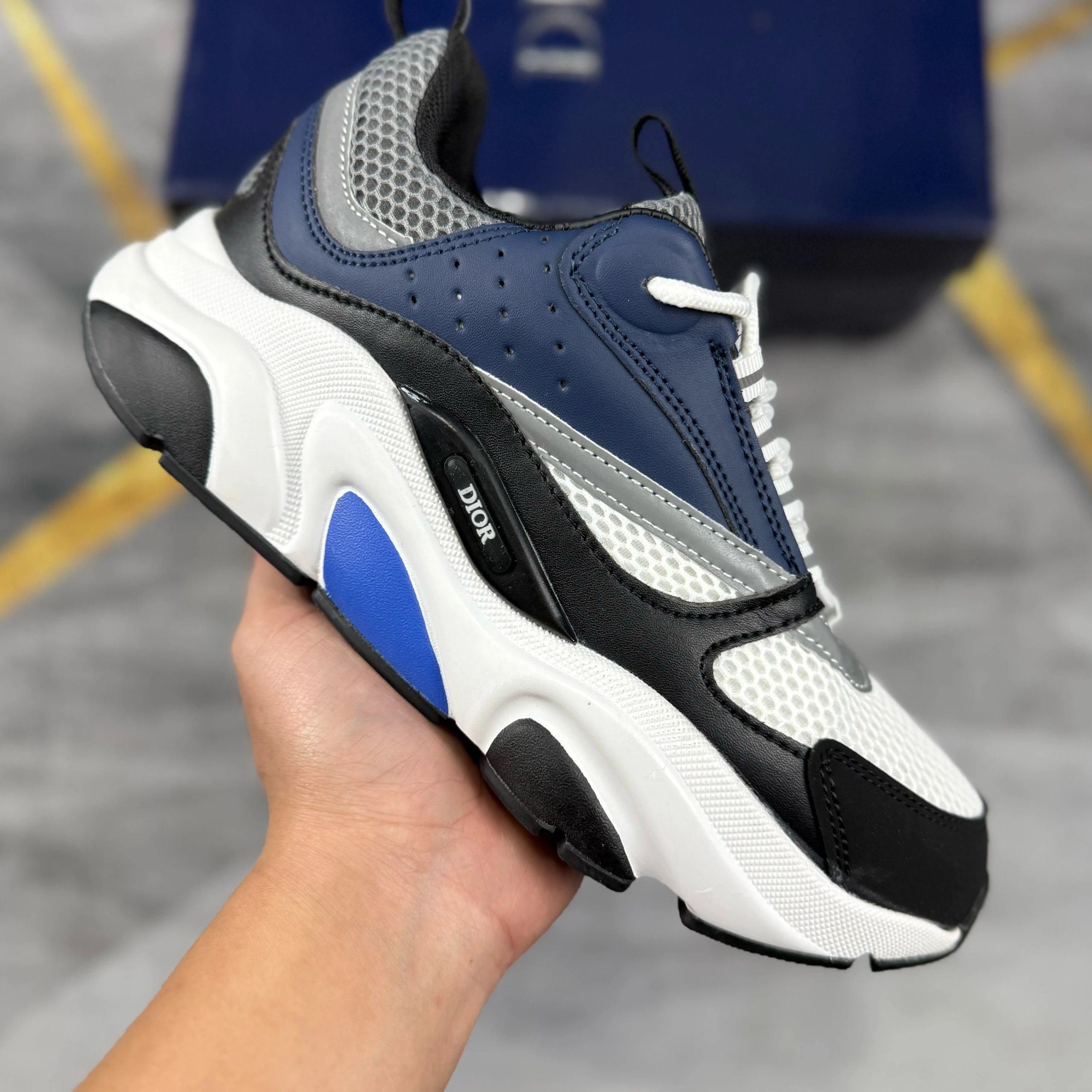 White Black Blue