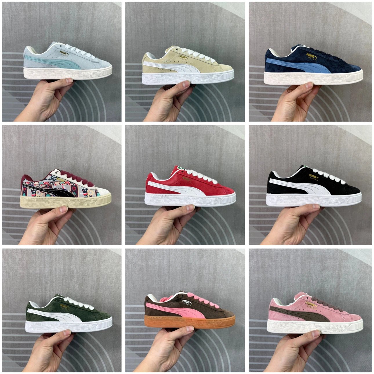 PUMA Suede XL Sneakers - Full Suede, Premium Brushed Finish, Mesh & Leather, Low-Top Unisex Casual Shoes (Ready to Ship, Factory Direct)