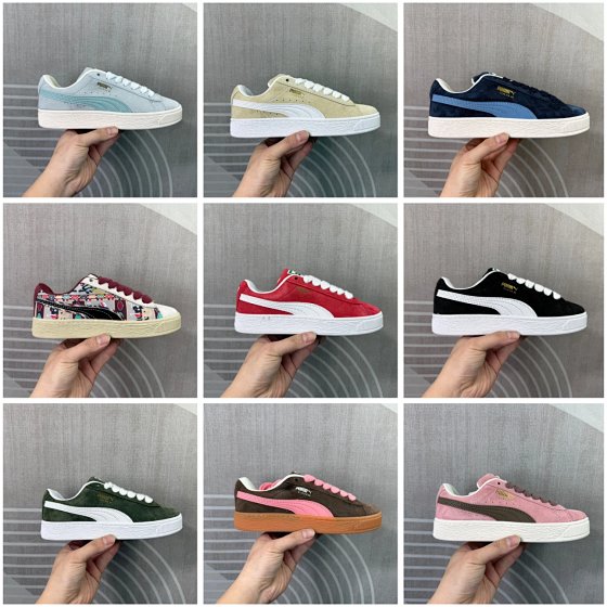 PUMA Suede XL Sneakers - Full Suede, Premium Brushed Finish, Mesh & Leather, Low-Top Unisex Casual Shoes (Ready to Ship, Factory Direct)