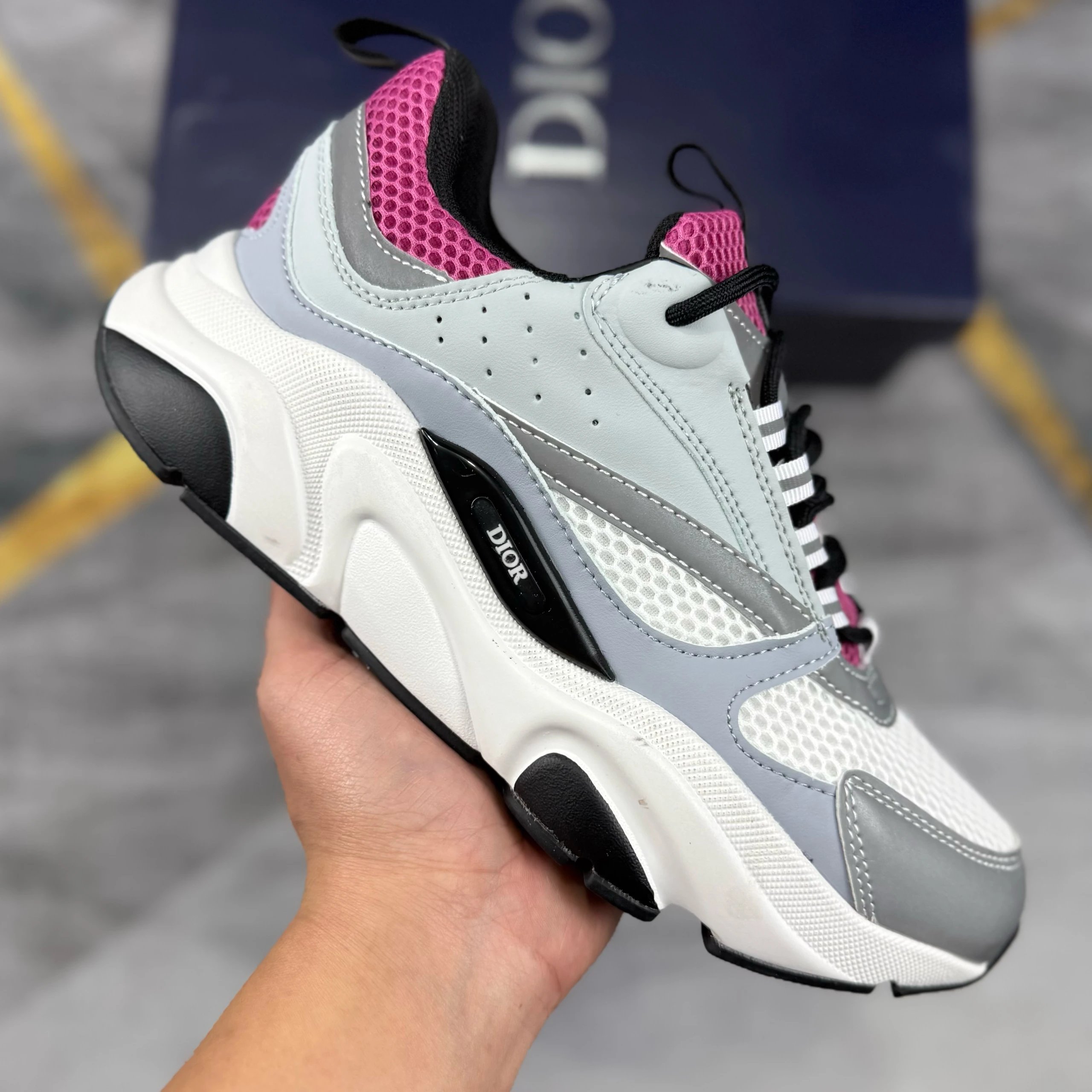 Black Silver Pink