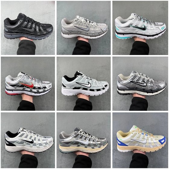 【 Stock Advantage Supply 】 XP Pure Original Nike P-6000 Series Low Top Retro Dad Style Leisure Sports Comfortable Running Shoes Purchase Original Shoes Original Cardboard Last Development Exclusive Private Model Four Layer Combination Bottom Market Only Correct Version, Conscientious Pricing Imported Sandwich Mesh Surface