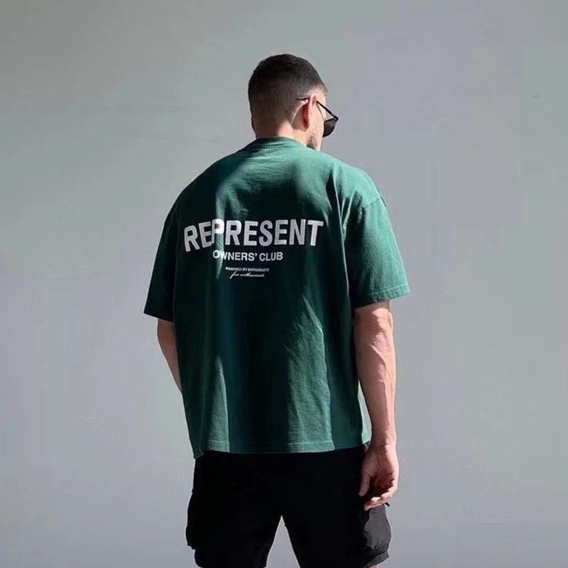 Represent Owners' Club Oversized T-Shirt (Green)