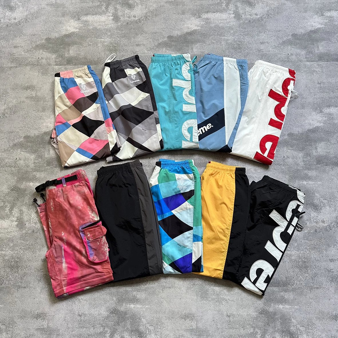 Premium Quality! Custom Printed Two-Tone Cuffed Sweatpants - Full Matching Accessories! 12.20