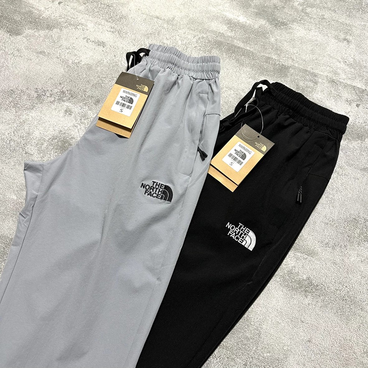 Self made processing ❗ Classic Embroidered Logo Woven Legged Pants Customized Woven Fabric Unisex Simple and Versatile