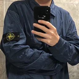 thumbnail for [HB homemade] nylon square extra jacket spring and summer version of the version