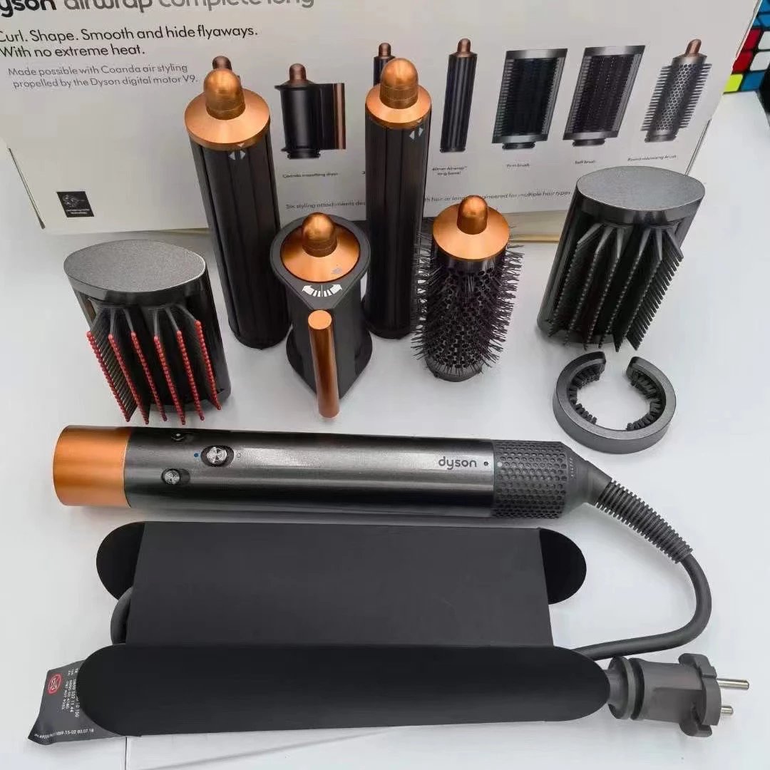 Hair Styling Tool - HS05 in Copper Gold, Rose Red / Long Spring Blue Limited Edition