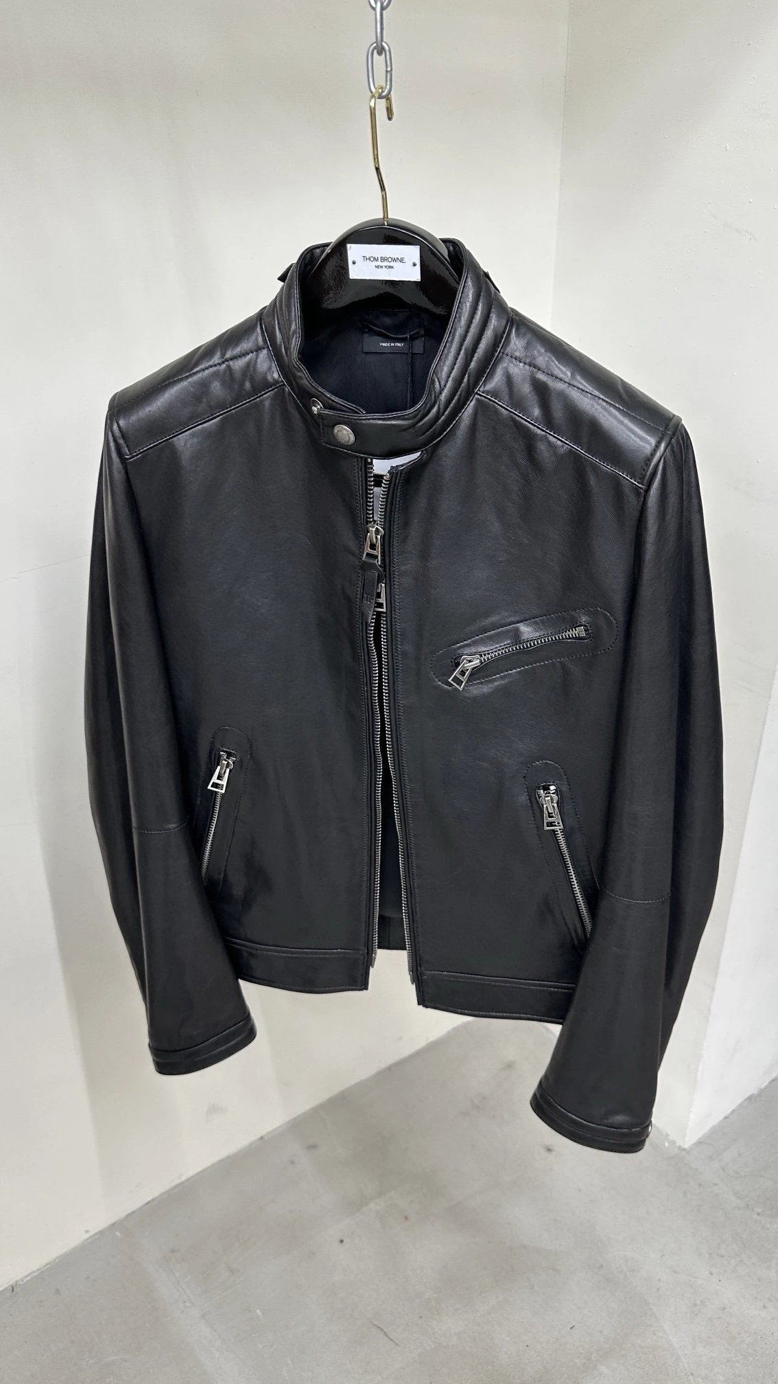 The high-end version is non refundable and can be exchanged for size. TOMFOR2025 autumn and winter new product men's sheepskin leather jacket, leather jacket, jacket