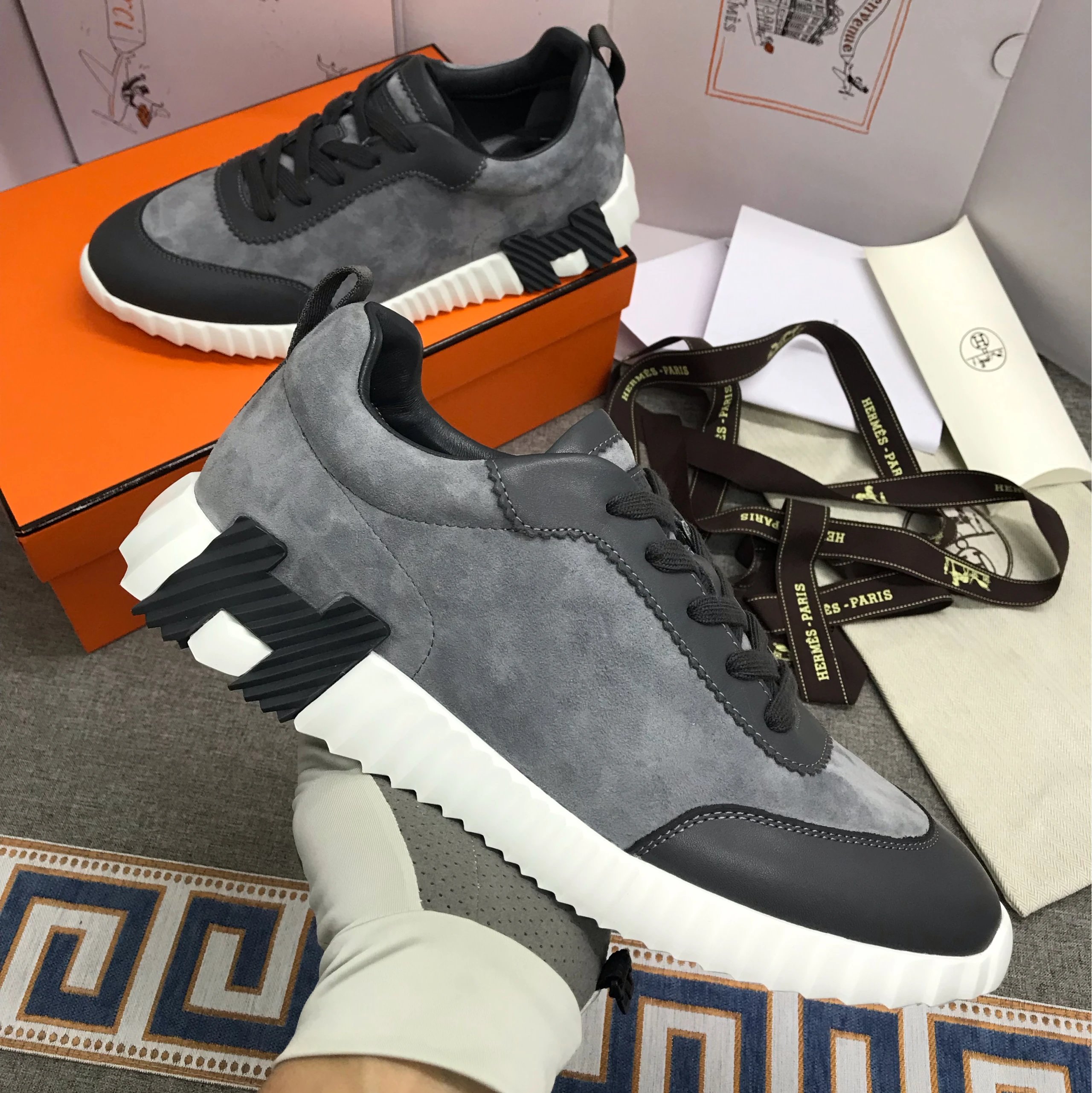 Grey fleece