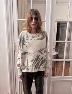 Exclusive High Quality Erd Melancholy Rich Second Generation 24fw Printed Sleeping Beauty 100 Wool Printed Sweater in Stock