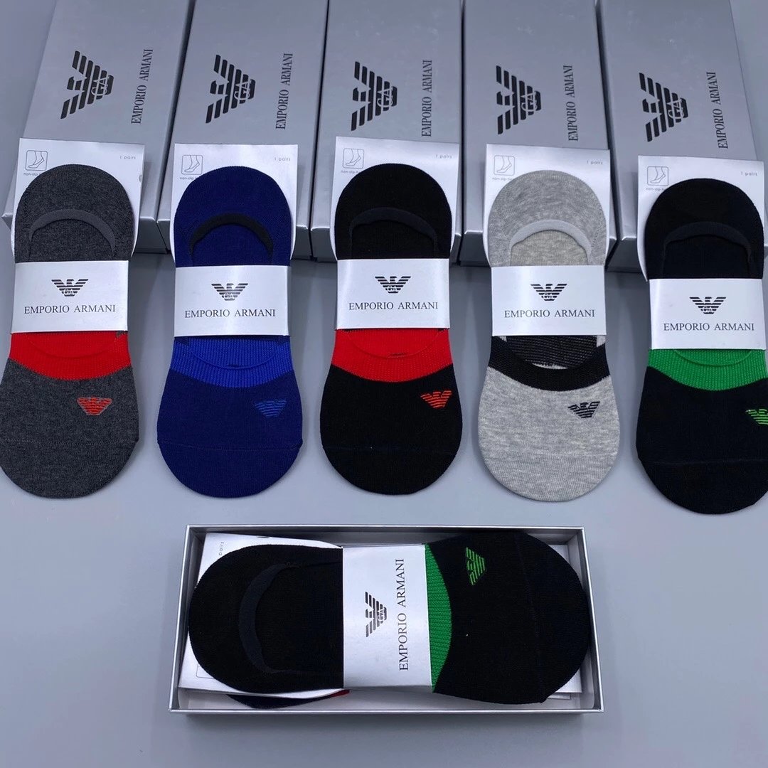 Invisible Ankle Socks 5-Pack