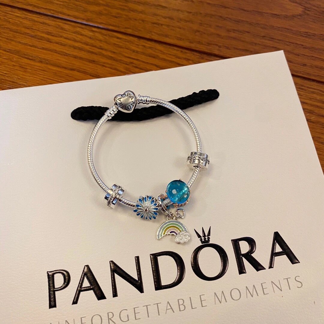 Pandora Garden Series Lucky Rainbow Bracelet Set