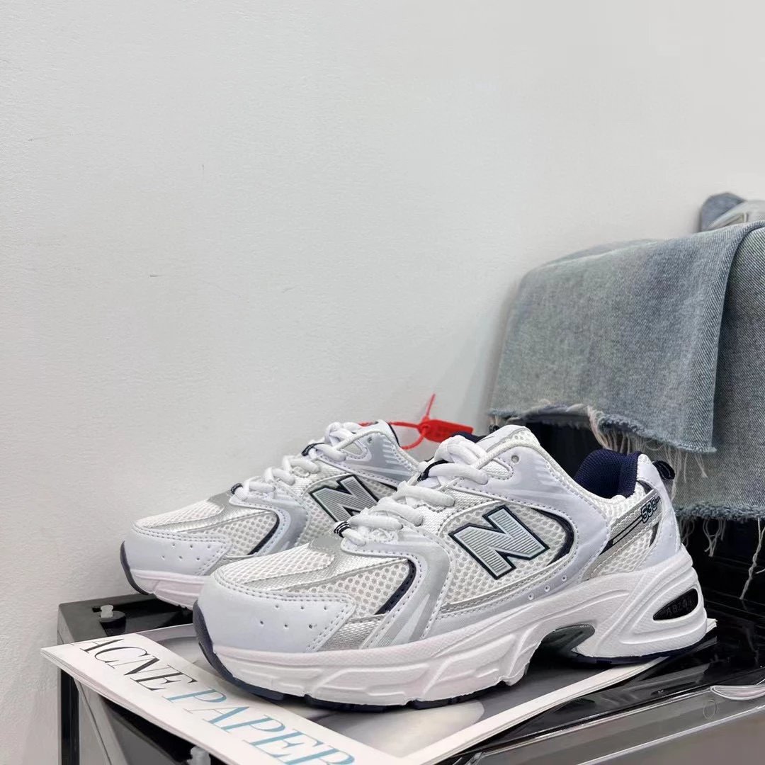 2026 New N-Style B530SG Silver Series Dad Shoes Sneakers, Couple's Latest Trend from Xiaohongshu