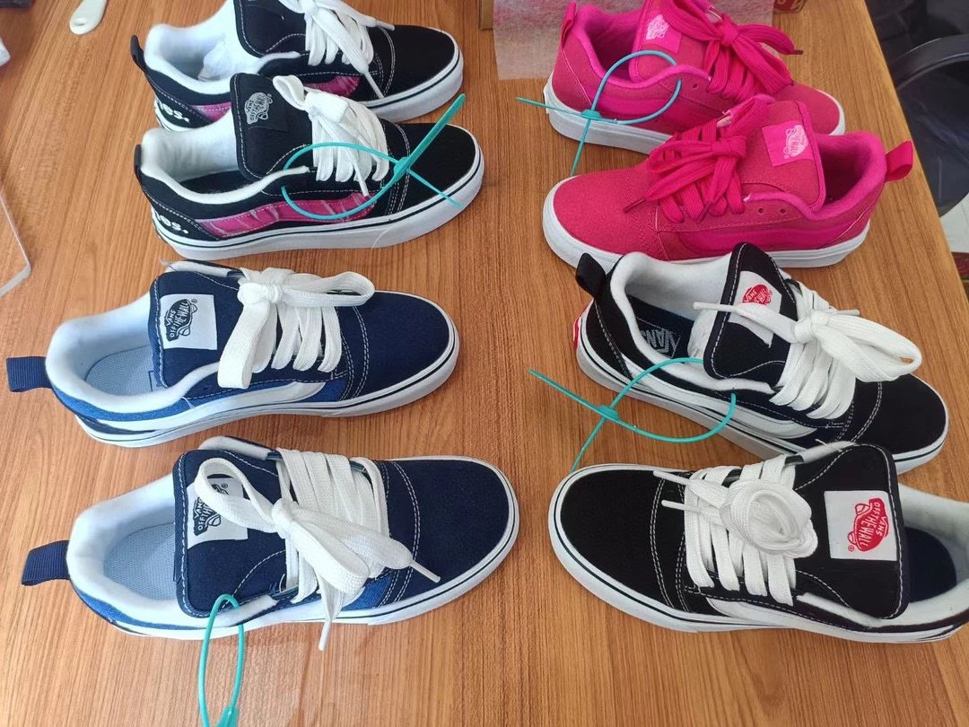New 4-Color Versatile Chunky Sneakers, American Style Casual Fashion Lightweight Unisex Skate Shoes