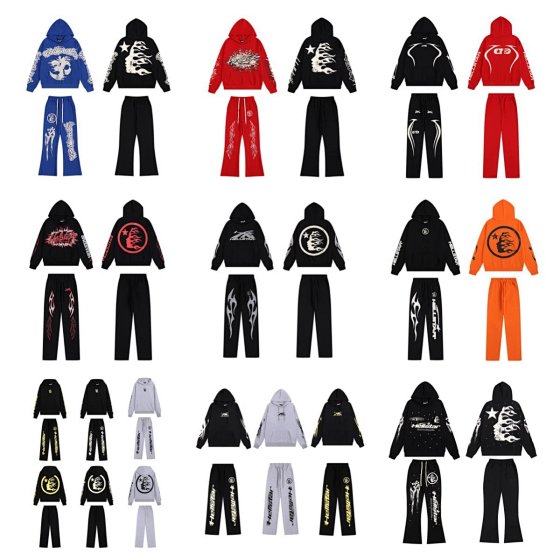 Hellstar hooded sweatshirt pants