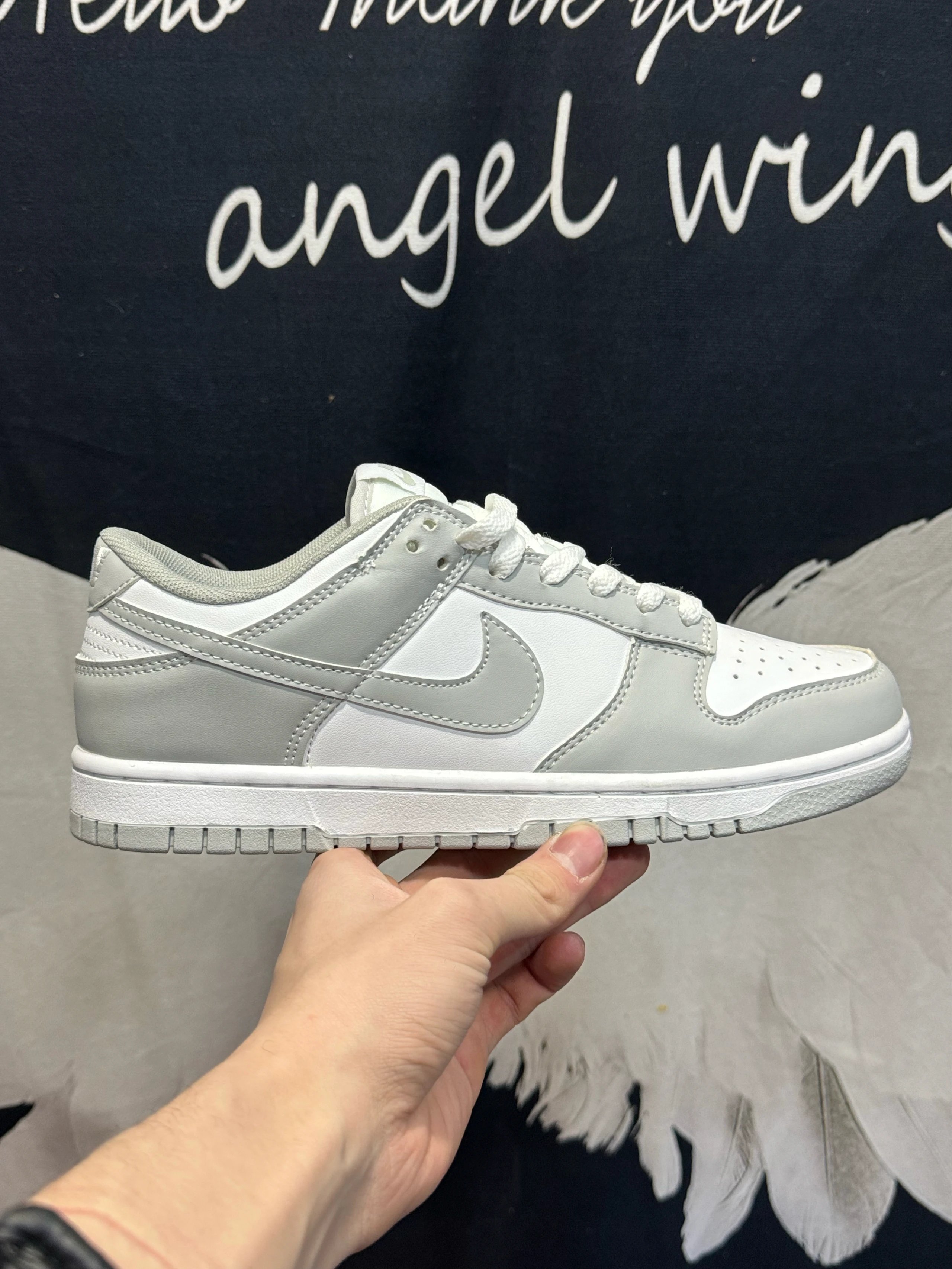 NK SB Dunk Low Sneakers Casual Shoes Athletic Shoes Low Top White Grey - Super Deal, No Brainer at This Price