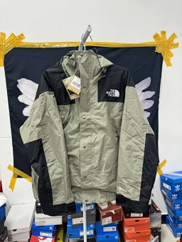 thumbnail for A（巅峰SSS美版三合一淳元/所有内里接缝处全部压胶/重量感十足）北面THE NORTH FACE  防水防风防泼水冲锋衣 浅绿色
