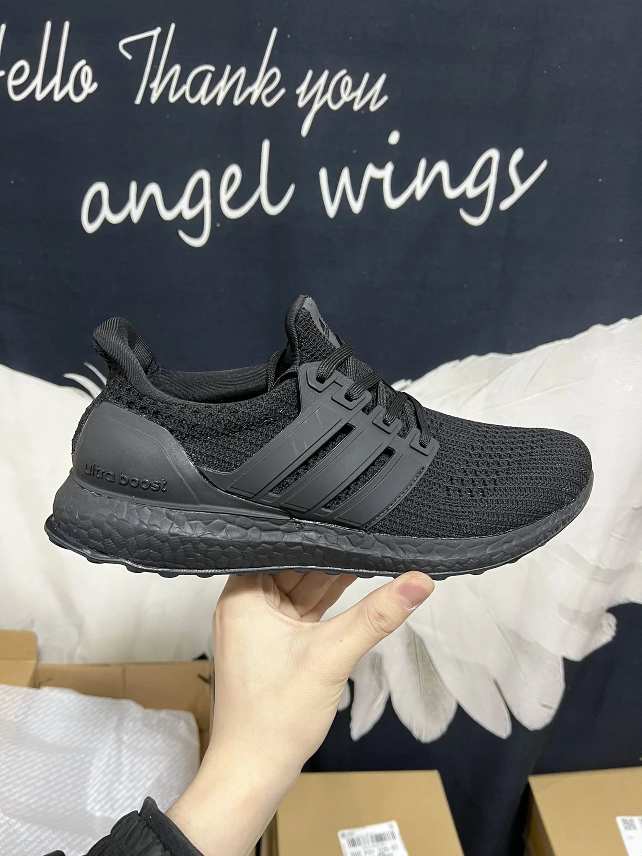 Ultra High-Value Version Ub4.0 Explosion-Proof Running Shoes - Black Samurai