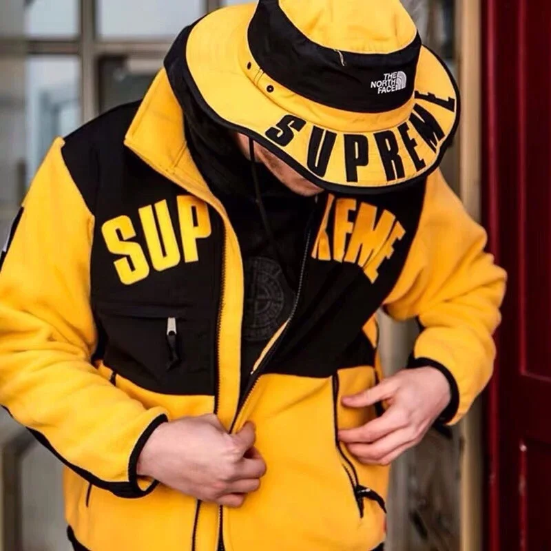 In stock Supreme 19 SS full color system TNF Arc Logo Denali