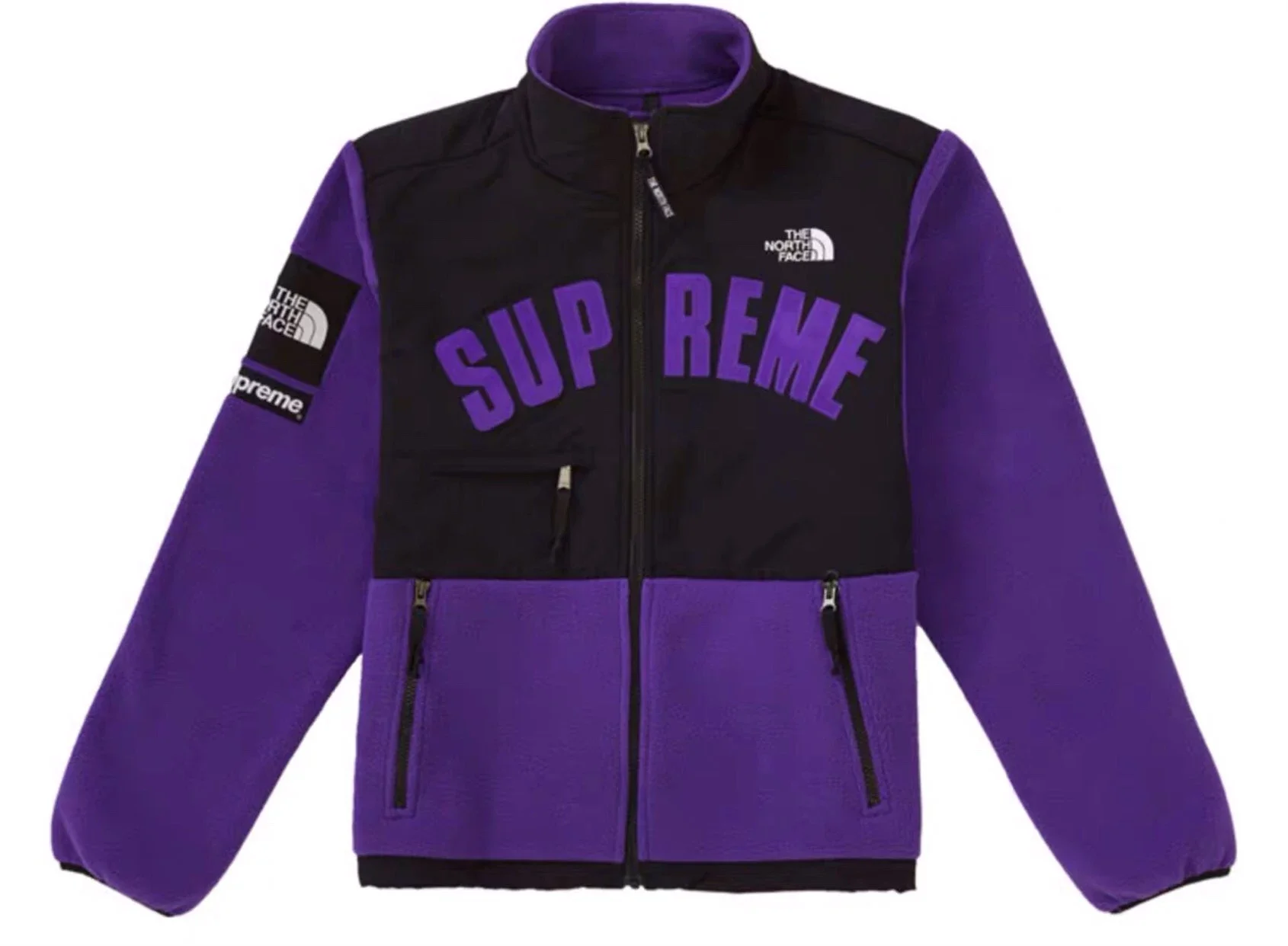 In stock Supreme 19 SS full color system TNF Arc Logo Denali