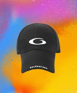 thumbnail for (Spot) independent 25ss loop circular embroidery baseball cap Xinjiang long-staple cotton three-dimensional behringer embroidery Coats wire